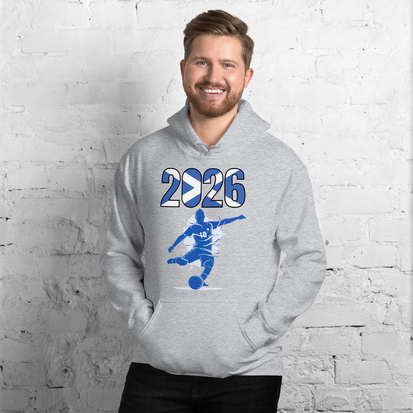 Scotland World Cup 2026 Fitted Hoodie | Let's Play_BL