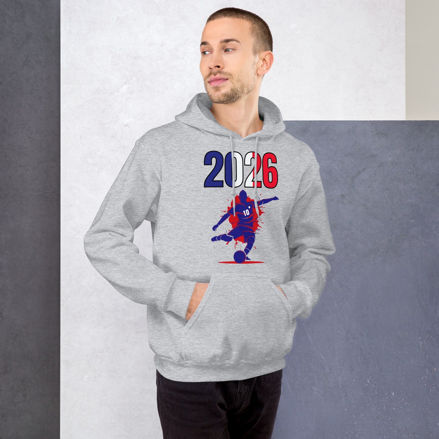 France World Cup 2026 Fitted Hoodie | Let's Play_BL