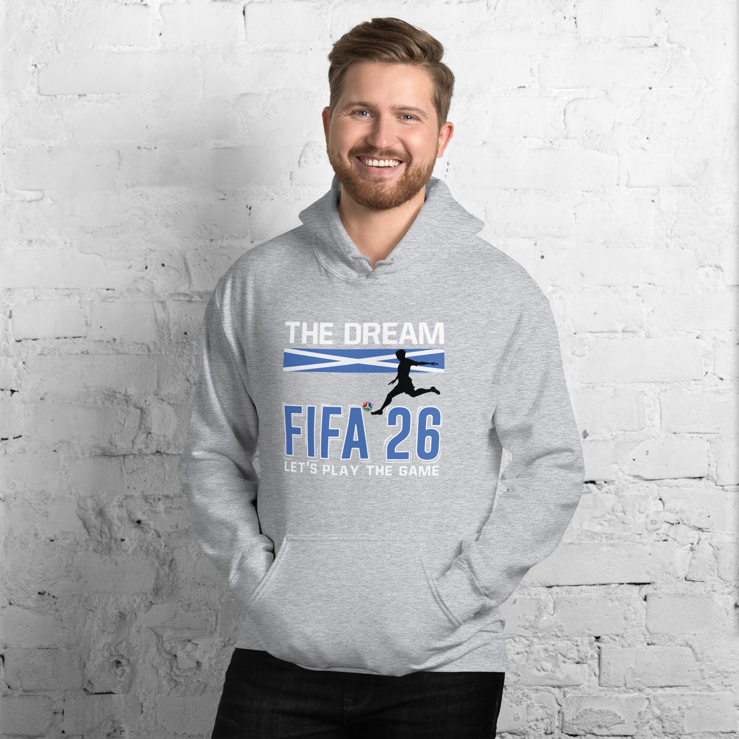 Scotland World Cup 2026 Fitted Hoodie | The_Dream