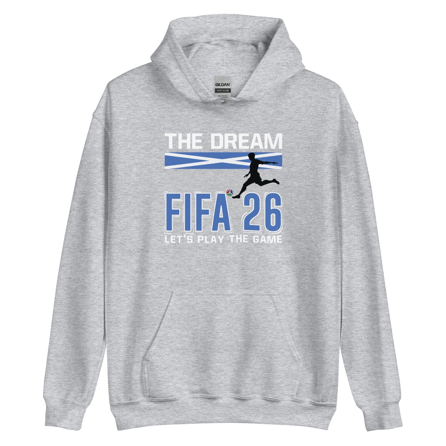 Scotland World Cup 2026 Fitted Hoodie | The_Dream