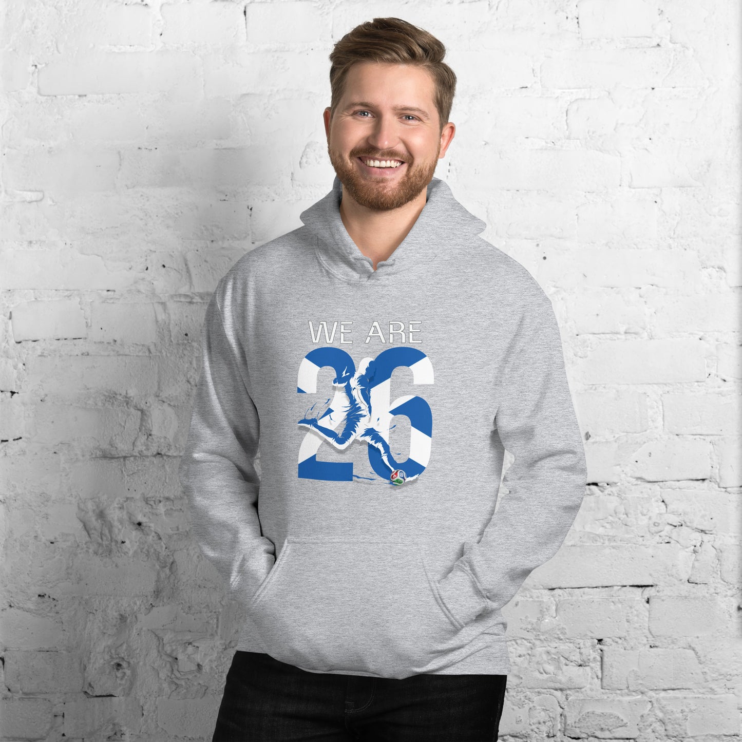 Scotland World Cup 2026 Fitted Hoodie | We_Are_26