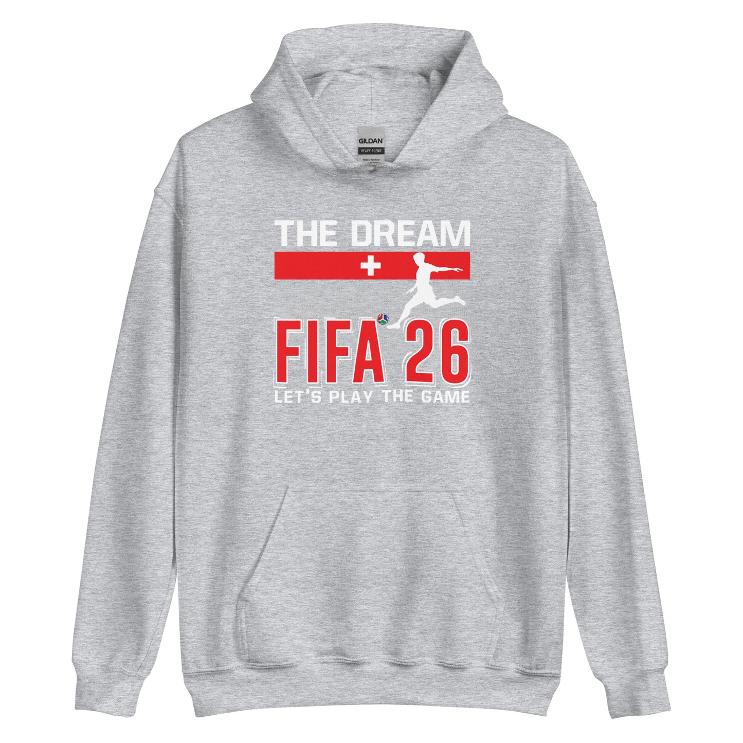 Switzerland World Cup 2026 Fitted Hoodie | The_Dream