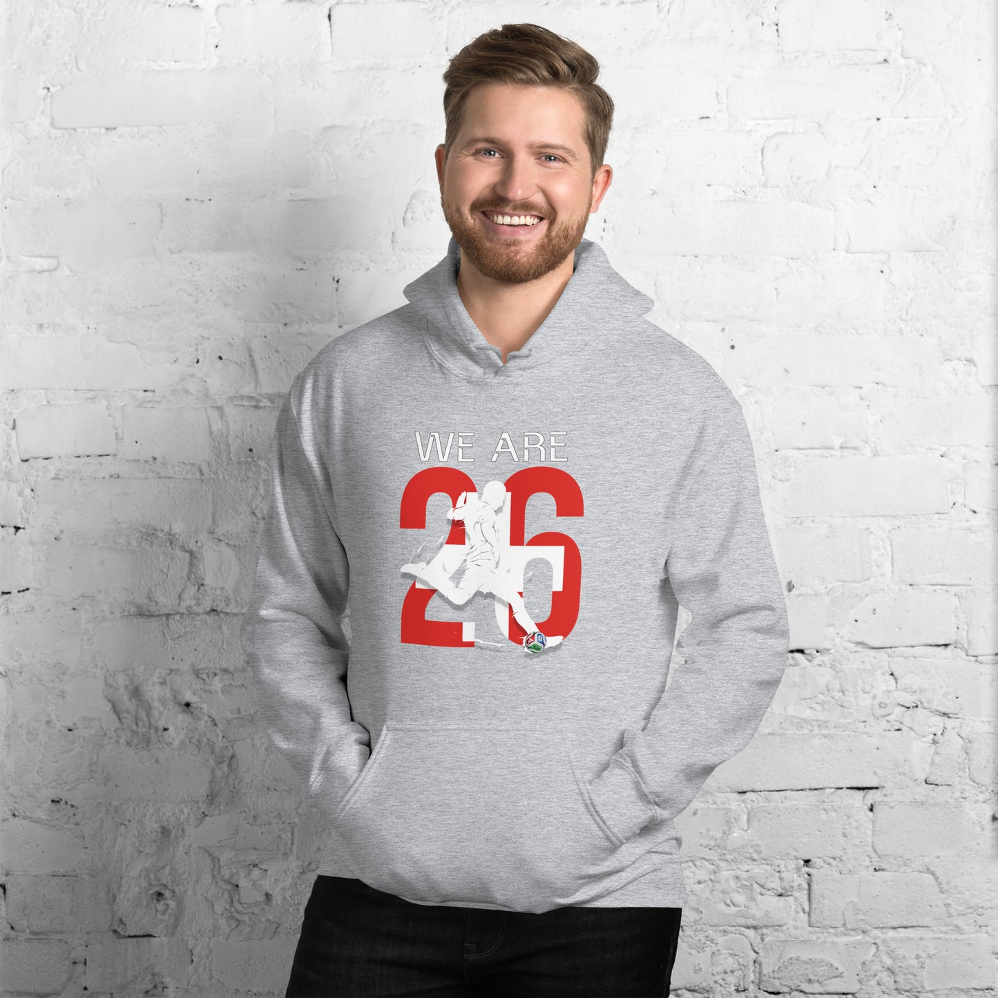 Switzerland World Cup 2026 Fitted Hoodie | We_Are_26