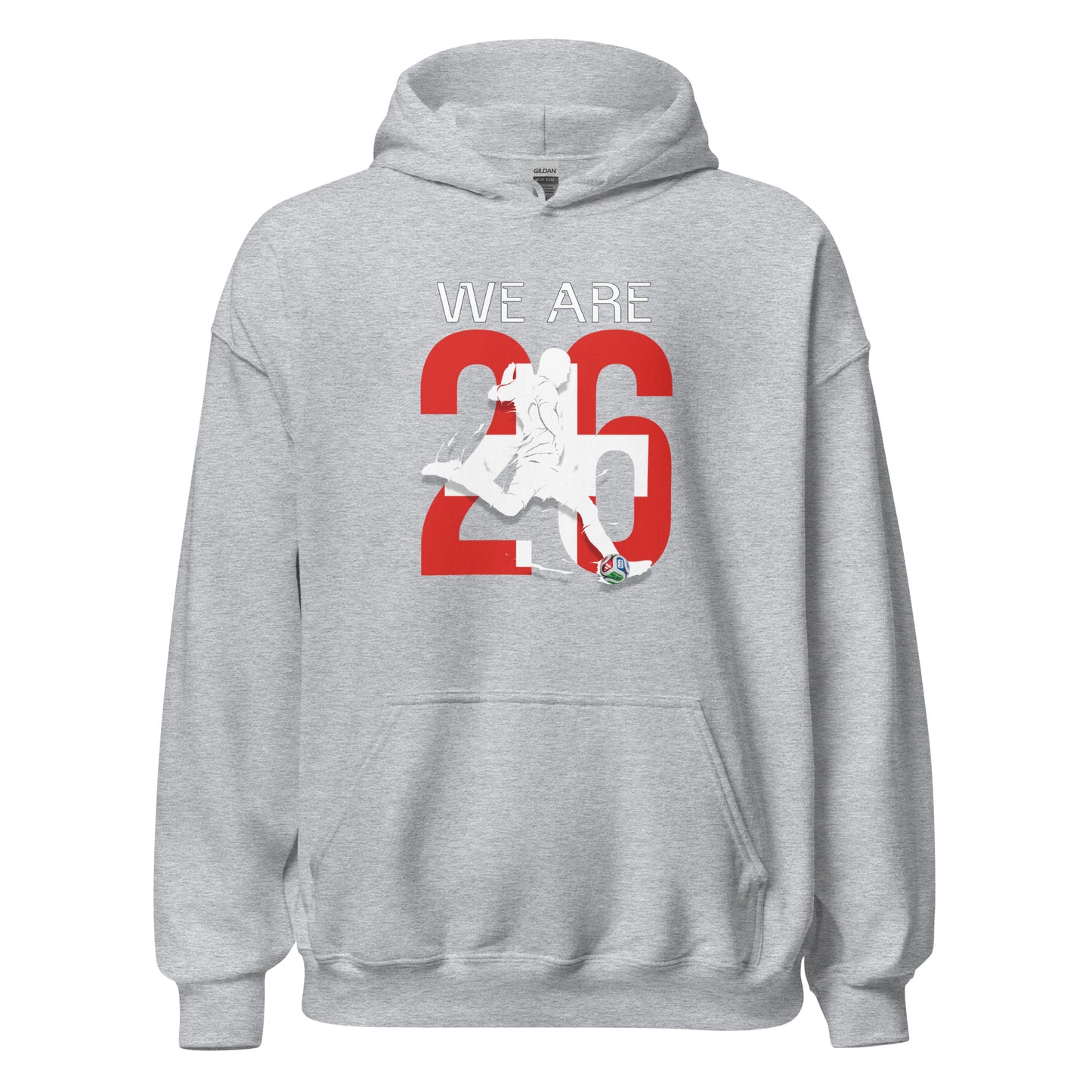 Switzerland World Cup 2026 Fitted Hoodie | We_Are_26