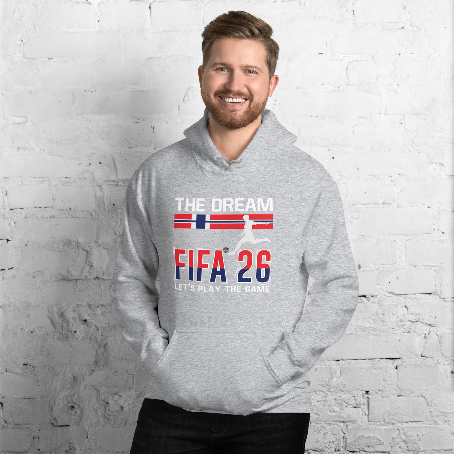 Norway World Cup 2026 Fitted Hoodie | The_Dream