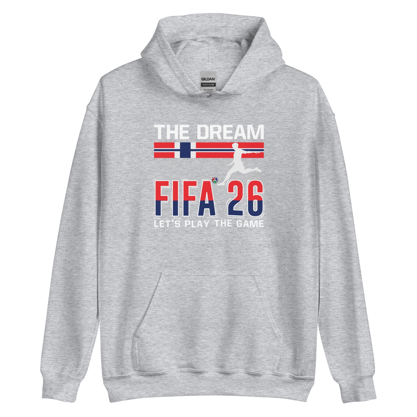 Norway World Cup 2026 Fitted Hoodie | The_Dream