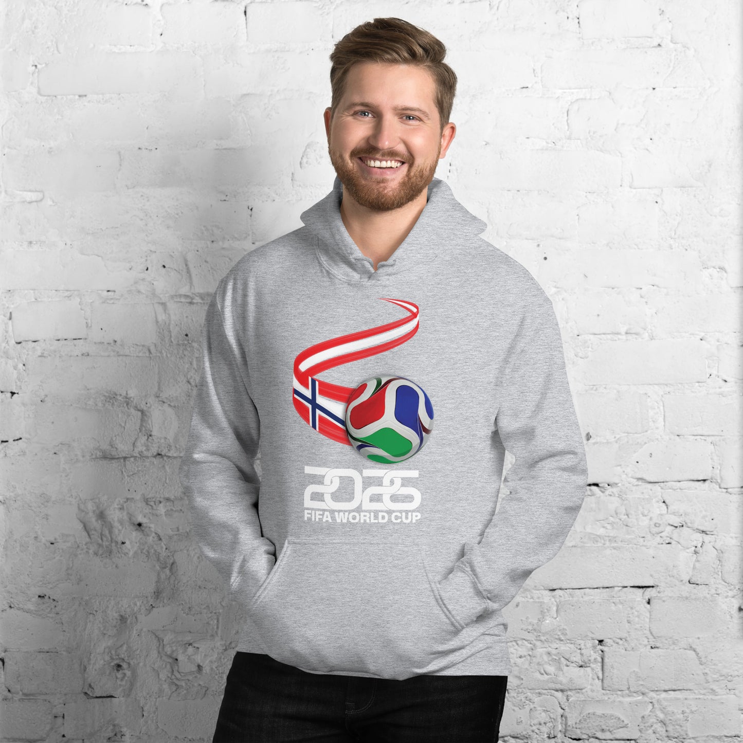 Norway World Cup 2026 Fitted Hoodie | Trionda