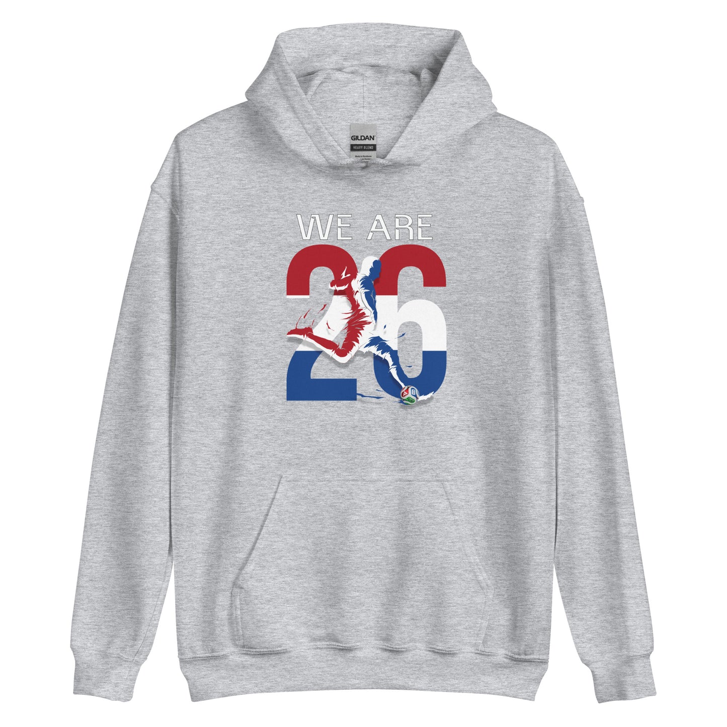 Netherlands World Cup 2026 Fitted Hoodie | We_Are_26