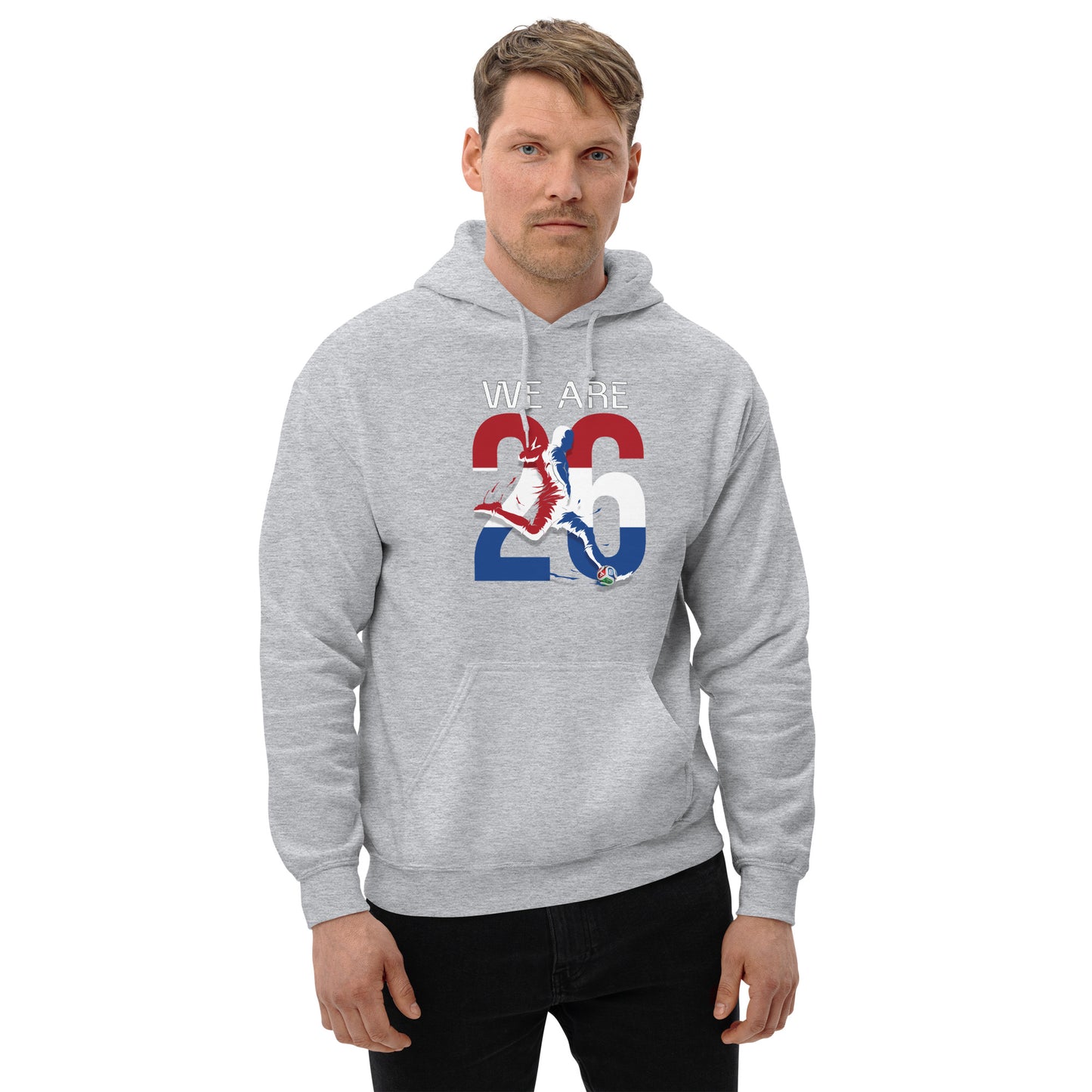 Netherlands World Cup 2026 Fitted Hoodie | We_Are_26