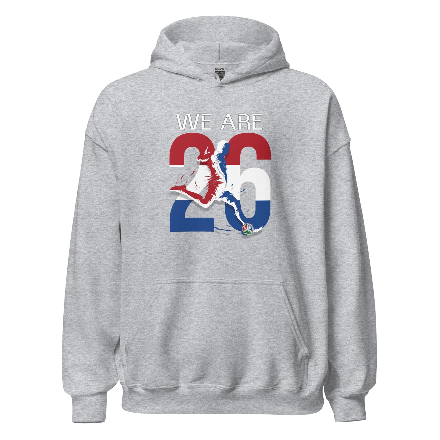 Netherlands World Cup 2026 Fitted Hoodie | We_Are_26