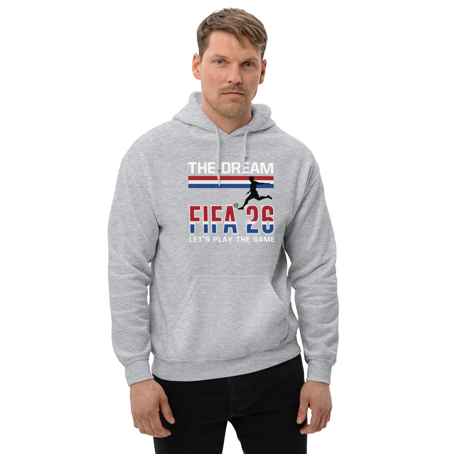 Netherlands World Cup 2026 Fitted Hoodie | The_Dream
