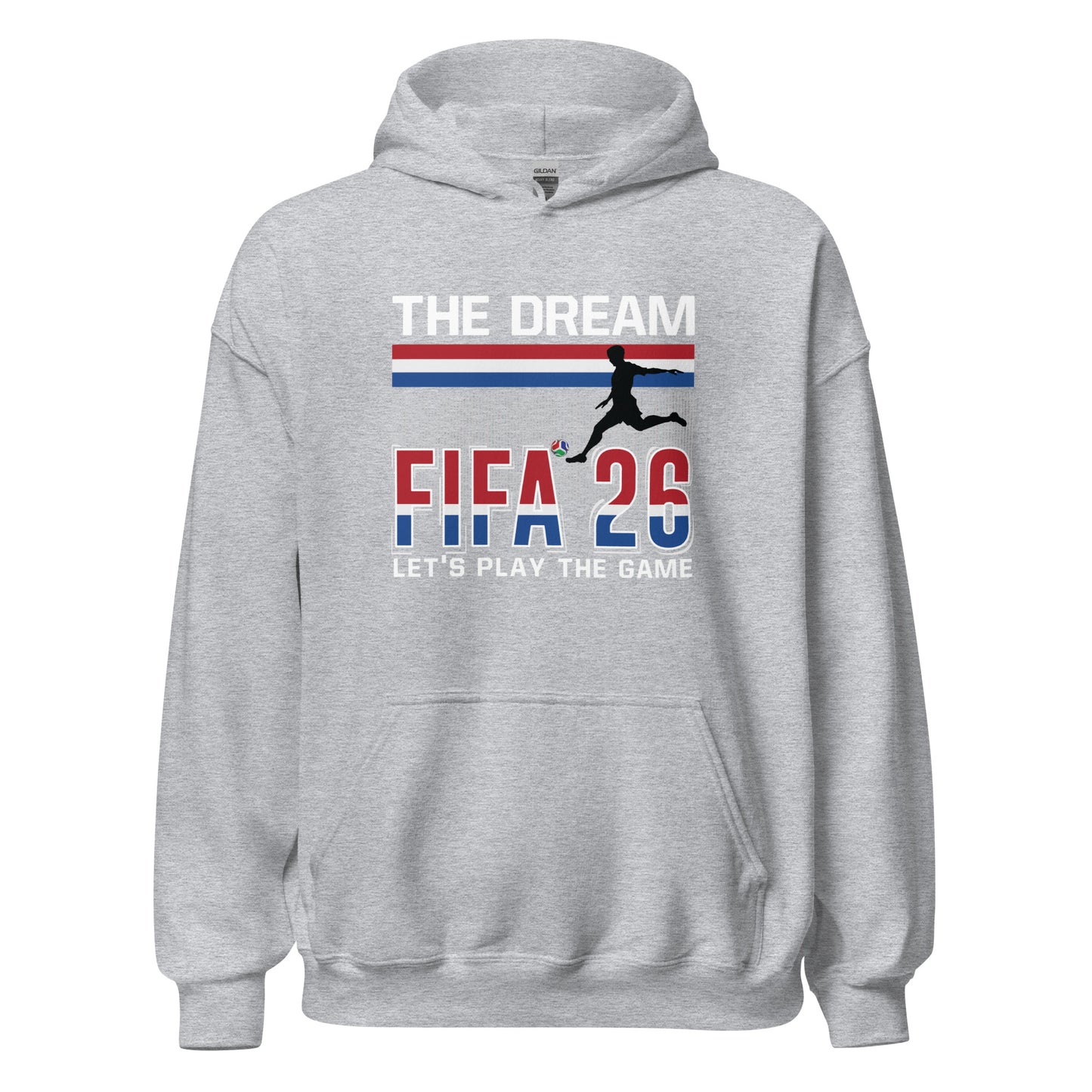 Netherlands World Cup 2026 Fitted Hoodie | The_Dream
