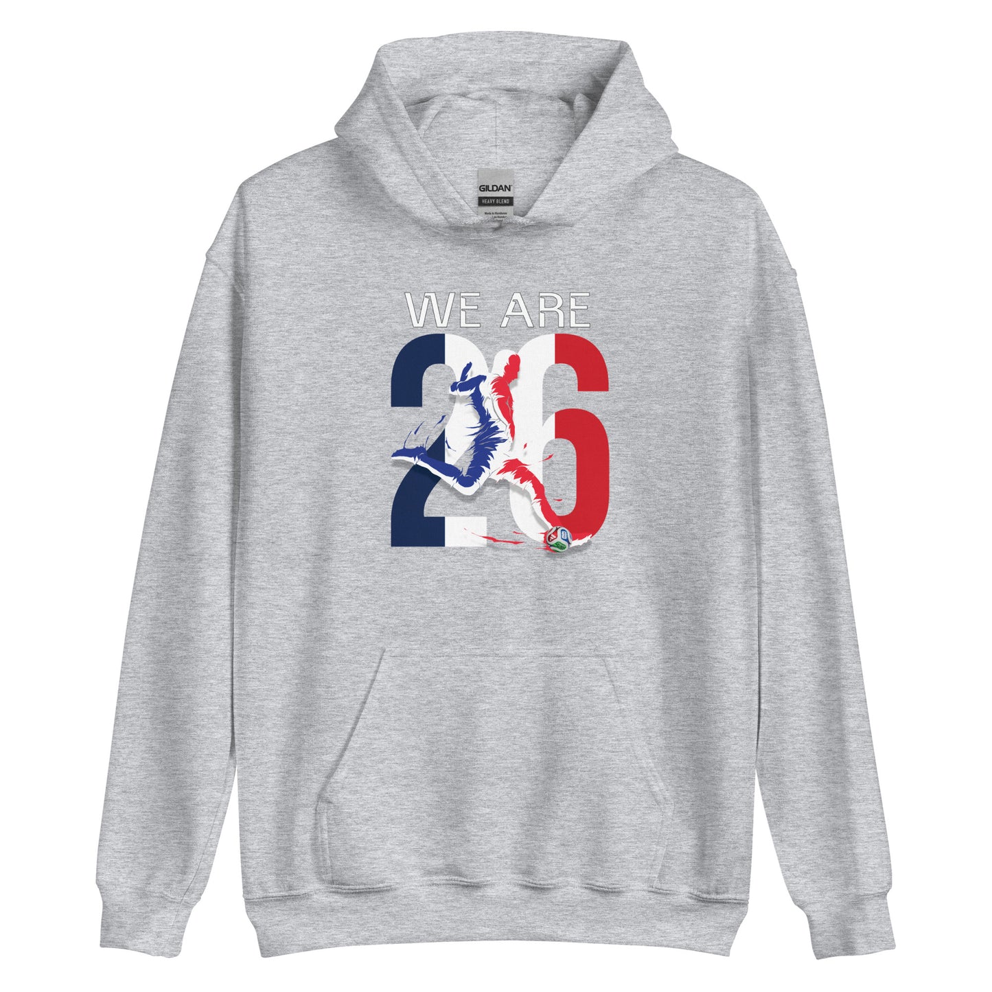 France World Cup 2026 Fitted Hoodie | We_Are_26