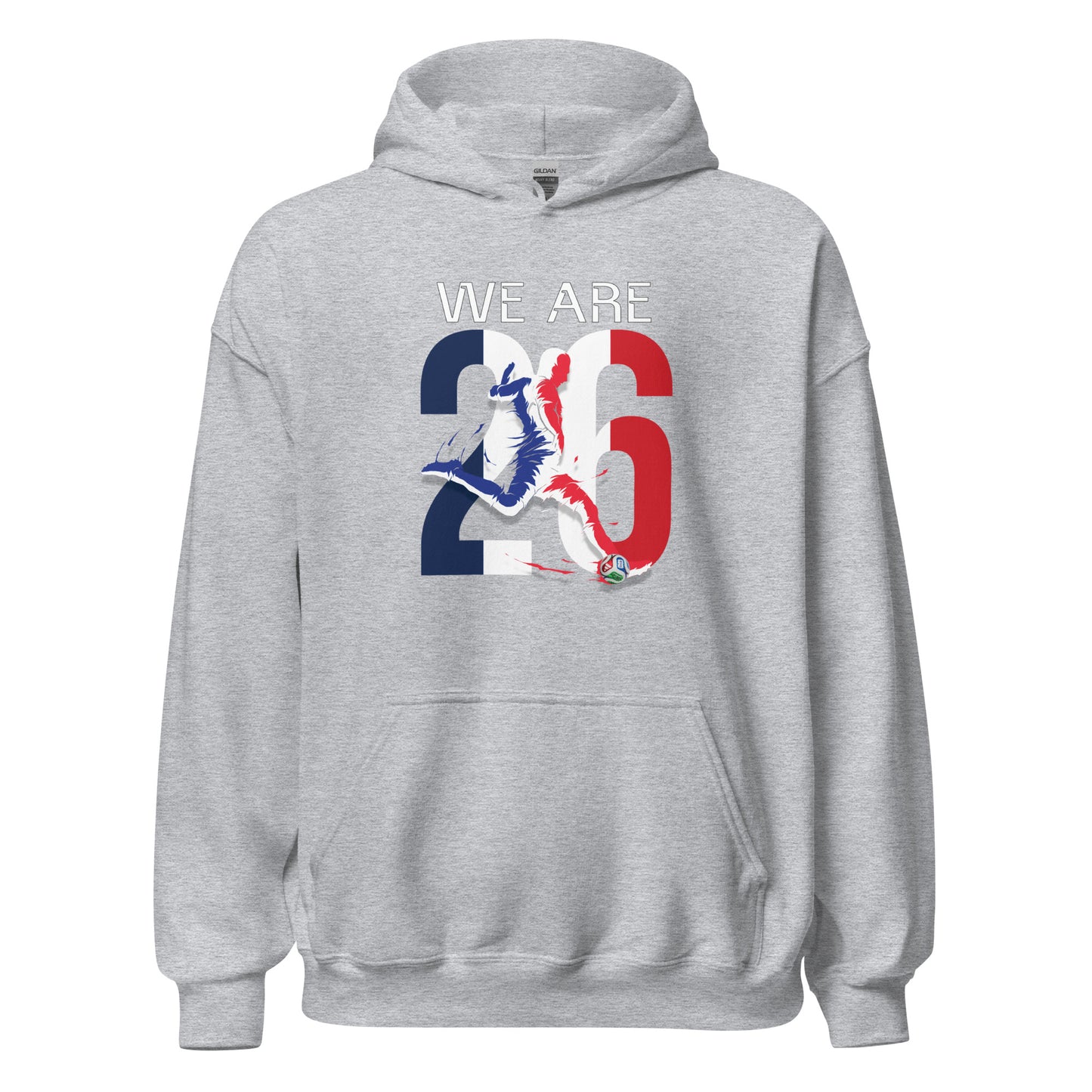 France World Cup 2026 Fitted Hoodie | We_Are_26