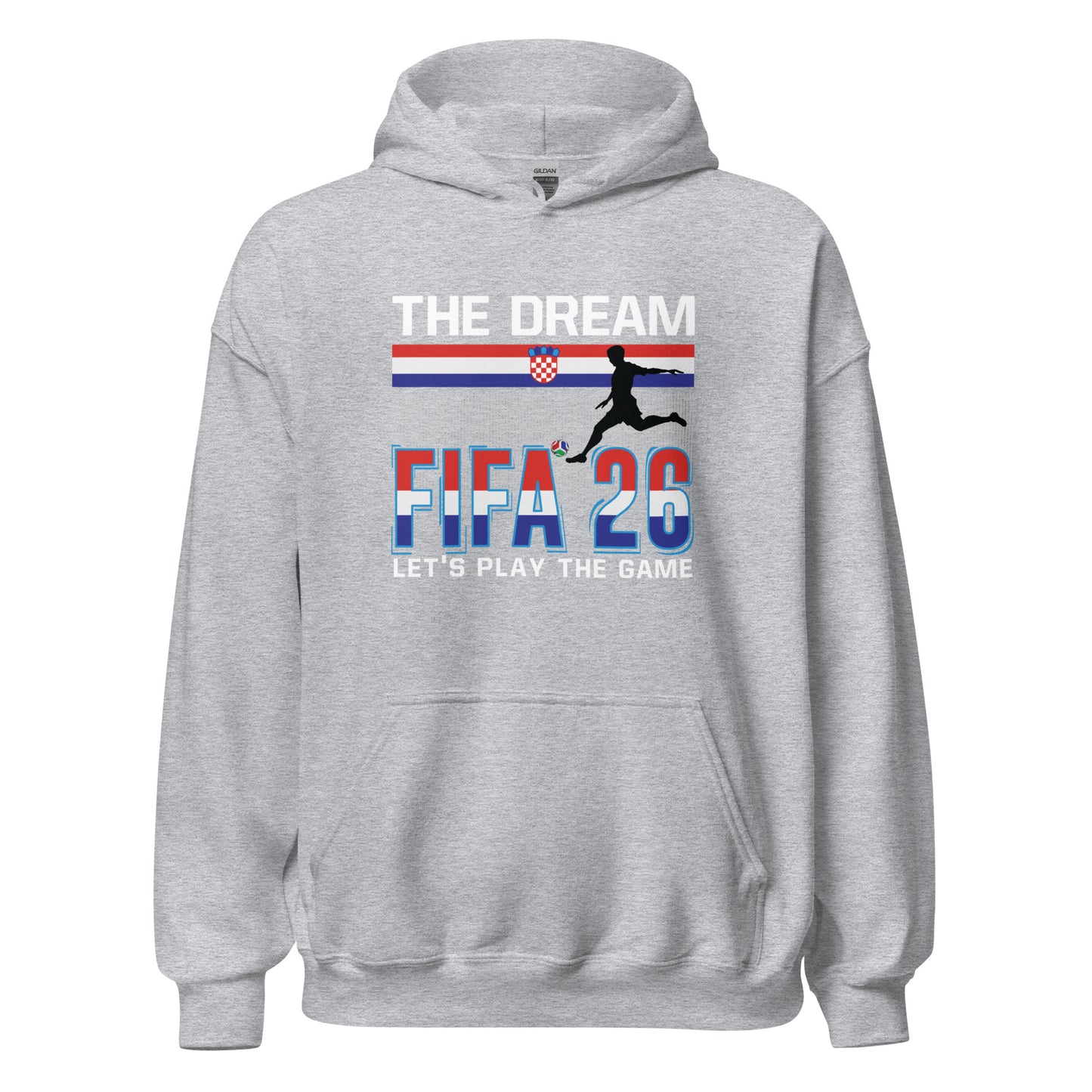 Croatia World Cup 2026 Fitted Hoodie | The_Dream