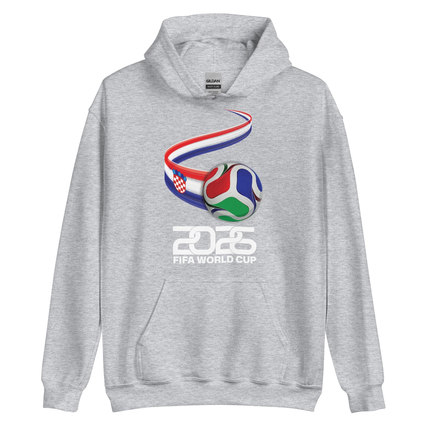 Croatia World Cup 2026 Fitted Hoodie | Trionda