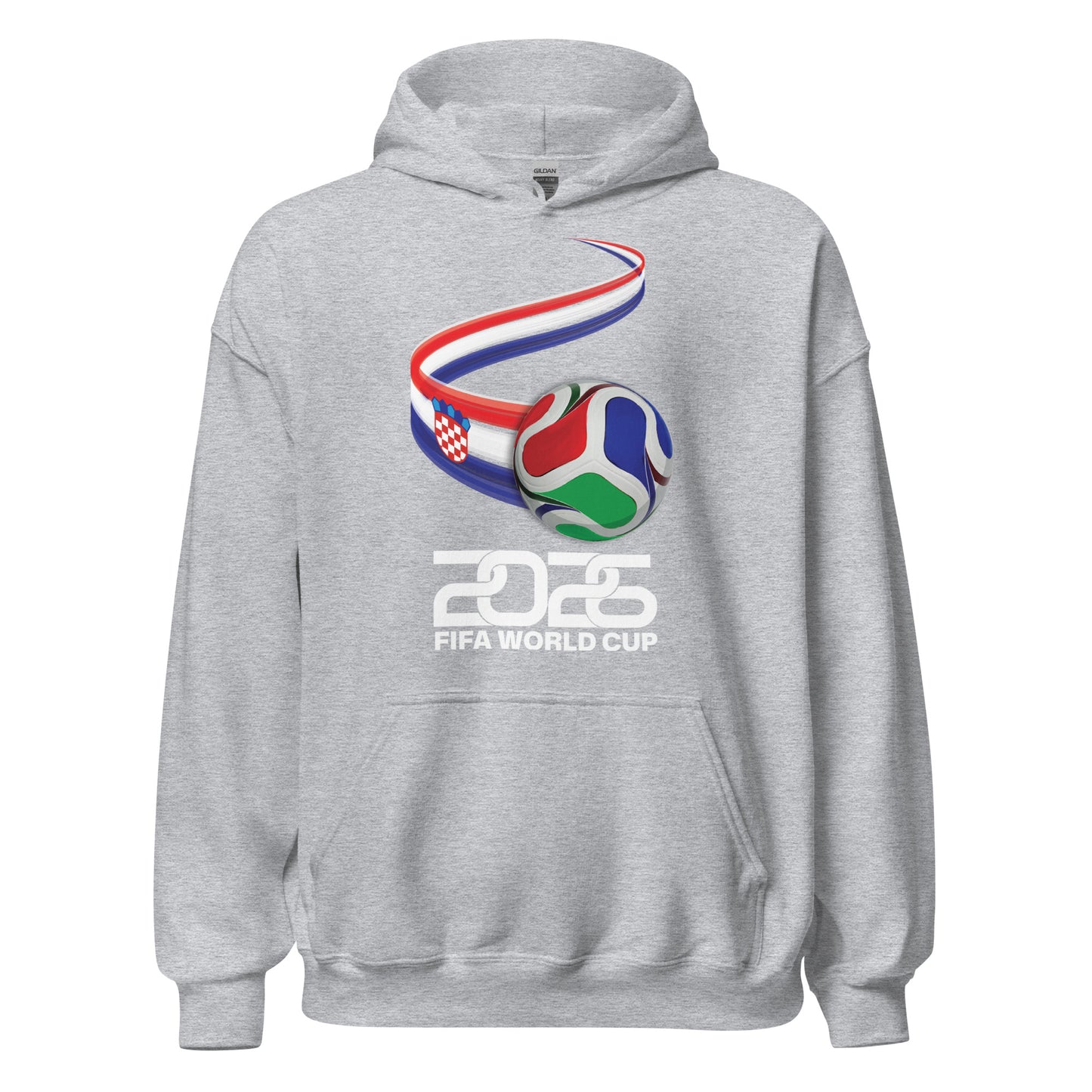 Croatia World Cup 2026 Fitted Hoodie | Trionda