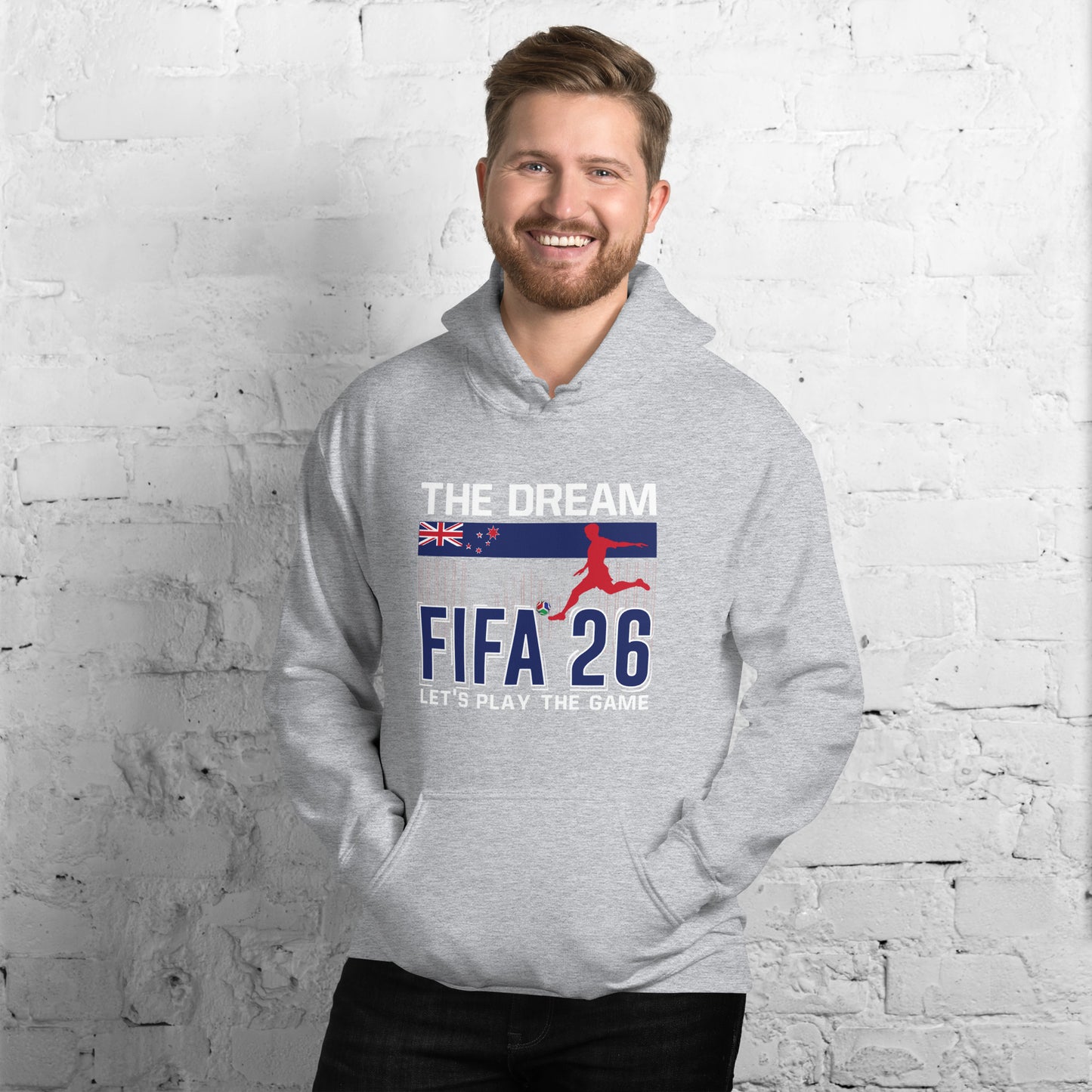 New Zealand World Cup 2026 Fitted Hoodie | The_Dream